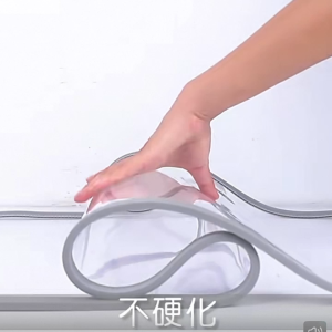 Suminoe Magnetic PVC Door Curtain Clear PVC Door Transparent Auto Closing Door Screen Anti Mosquito Clear Plastic Curtain Wind & Dust Protection Easy To Clean
