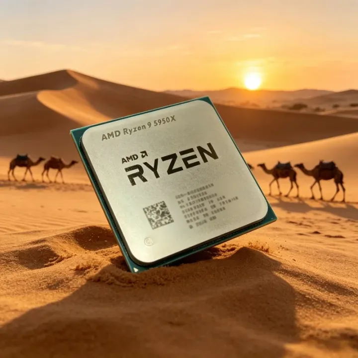 AMD | Top-Grade New AMD Loose CPU Ryzen 9 5950X 5000 Series Vermeer Zen3 16-Core 3.4GHz 105W Socket AM4 Without Cooler
