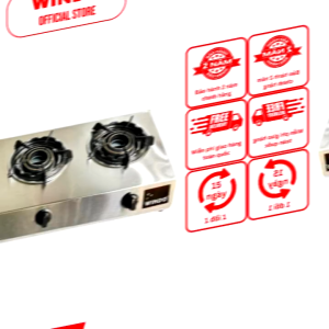 Bếp Gas Công Nghiệp Thấp Áp 3 Lò WINDO - 310 | Bếp gas 3 lò sen lửa lớn nấu nhanh hơn