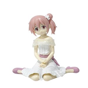 Bandai | 10/18cm Puella Magi Madoka Magica Kaname Madoka Akemi Sleeping Beauty Black White Angels Action Figure Model Desktop Decoration