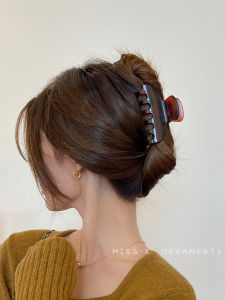 Niche Style Shark Clip Ins ~ Clip Headdress Hairpin Female Back Head 2023 New Arrival Fancy Half Tie Hair Clip Hair Claws