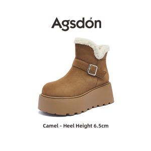 Agsdon | Platform Anti-slip Womens Snow Boots