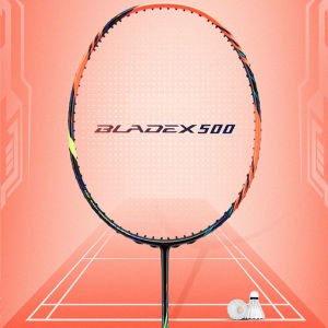 LI-NING BLADEX 500 (4U) Series Badminton Racquet – Speed-Oriented Advanced Single Racquet Carbon Fiber Flexible & Responsive Shaft Weight 80-85 Grams Maximum String Tension: 28 Lbs Model AYPV007