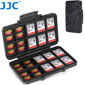 Large Capacity 60 Slots Memory Card Case for 20 SD and 40 TF MicroSD Compact SD SDHC SDXC TF Micro SD Card Holder Organizer Box