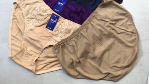 Combo 5 quần lót cotton nữ cao cấp lưng cao bigsize vải mềm mịn mát co giãn nhiều size từ 48kg đến 100kg nội y MarketOnline NT120
