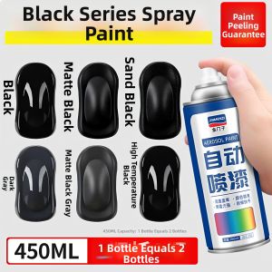 Anti-Rust Durable Matt Black Auto Spray Paint