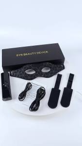 foreverlily | 7 Color LED Silicone Eye Beauty Device Light 24 LED Therapy Eye Anti Wrinkle Aging Smooth Eye Fine Line Lighten Dark Circles