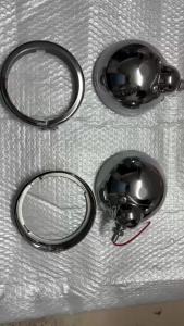 Motorcycle accessories 4.5 inch Housing Bracket Mount Ring bucket For Fog Passing Light Lamp Motorcycle Touring Electra .