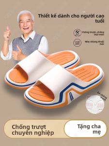 MONLEYTA | Dép chống trượt cho người cao tuổi MONLEYTA Dép PVC thoáng khí cho bố mẹ nuôi dùng để chèn sữa cho phòng tắm và nhà cửa mùa hè