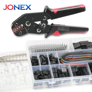 ชุดเชื่อมต่อสายไมโคร JST-XH และ Dupont ขนาด 2.54 มม. 460/1550 ชิ้น พร้อมอะแดปเตอร์หัวต่อแบบพินตัวผู้/ตัวเมีย 2/3/4/5/6 พิน ขนาด 2.54 มม.