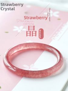 LINGFEI | Pink Ice Type Crystal Bangle Bracelet