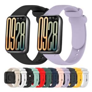Dây Đeo Silicon Tương Thích Với Xiaomi Mi Band 9 Pro/8 Pro Redmi Watch 4 5 6 - Phụ Kiện Dây Đeo Tay Thể Thao Cho Đồng Hồ Thông Minh