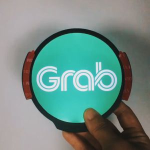 Grab LED Taxi Light 5V Advertising Sign Indicator Light with USB Plug