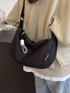 Túi Đeo Vai Bằng Vải Nylon Thời Trang Cho Nữ Túi Đeo Chéo Hình Bánh Bao Đa Năng Túi Đeo Vai Đơn Đi Làm Túi Đựng Đồ Đi Bộ Đường Dài