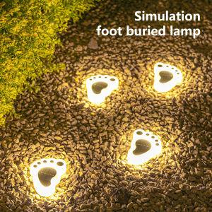 2PCS Outdoor Solar LED Lights Waterproof Solar Underground Lamp For Garden Landscape Pathway Lawn Yard Deck Driveway Lighting