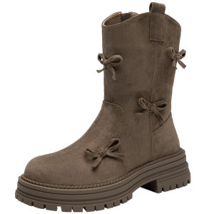 DUSTO | Thick Sole Insulated Ankle Boots