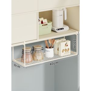 MENGBINFEN | Kitchen Storage Rack Spices Bags Dishes Organizer