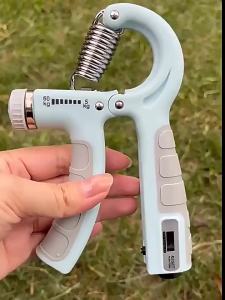 5kg-60kg Wrist Arm Finger Gripper Adjustable Counting grip strength trainer Power Exerciser 握力器