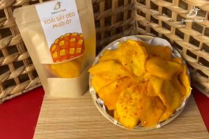 Xoài sấy dẻo muối ớt chua cay cao cấp thơm ngon Cahoro Food