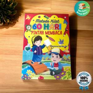 buku metode kilat 60 hari pintar membaca (21×28cm) 48 halaman