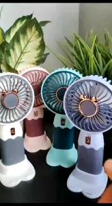 Kipas Angin Mini Genggam portable KAKTUS Cute Mini Fan warna warni