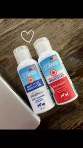 Tropiclean Oxymed - Sữa tắm nấm viêm da ghẻ demodex cho chó mèo - Mỹ