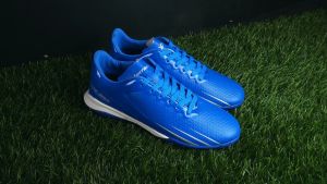 SATSET X Sepatu Futsal Pria Eagless Reborn In Blue List Silver