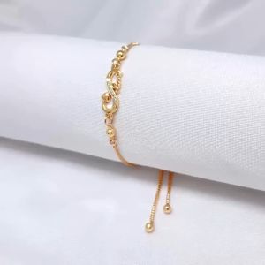 Gelang Serut Wanita Aksesoris Fashion Awet Tahan Lama Anti Karat Cocok Untuk Harian G2-4D