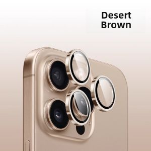 Titanium Metal Lens Film for  16Pro Max Rear Camera Protection High Definition Tempered Glass plus Camera Cover Mobile Phone Lens Sticker