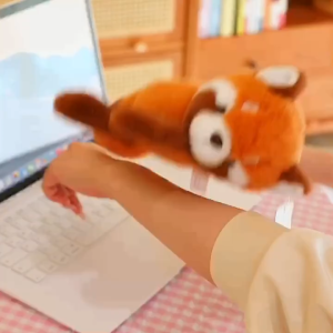 Mainan Boneka Capybara Melody Panda Domba Gelang Mewah Simulasi Boneka Gelang Lingkaran Snap