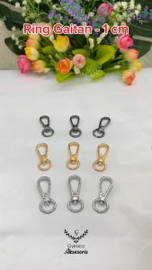 Aksesoris Tas Ring Kaitan 1 cm (A) / Cantolan / Gaitan / Kewkew - Aksesoris Tas (IMPORT)