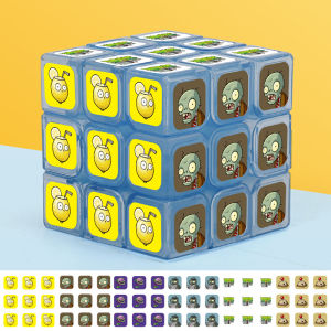 Cubes Đồ Chơi Trí Tuệ Sáng Tạo Cho Trẻ Em Plants Vs Zombies Magic Cube Bàn Đạp Ba Cấp Trơn Tru Đồ Chơi Giáo Dục Cho Bé Trai