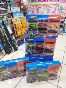 MAINAN AVENGER DIE CAST HIT WHELLS 1 SET ISI 10 PCS