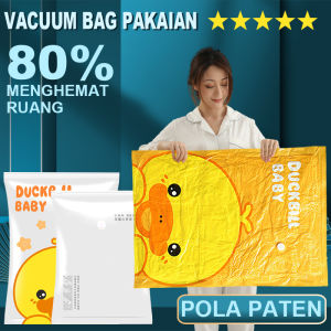 Tas Pakaian Plastik Vacum Bag Plastic Travel Vakum Baju Pakaian Laundry Bag Storage Keranjang Pakaian / Vacuum Compression Bag