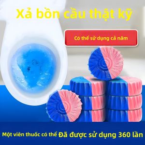 Viên Sủi Vệ Sinh - Bộ 3/6/10 Bộ Khử Mùi Lâu Dài Tẩy Vết Bẩn Thơm Thơm Dụng Cụ Vệ Sinh Gia Đình