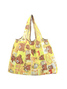 Large Foldable Shopping Bag Eco-friendly Handheld Storage Bag for Grocery Shopping And Travel Washing Machine Friendly