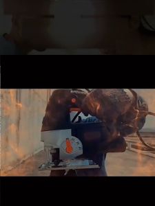 Gergaji listrik Mesin Gergaji Jigsaw Kekuatan tinggi Mesin potong kayu jigsaw Electric jigsaw