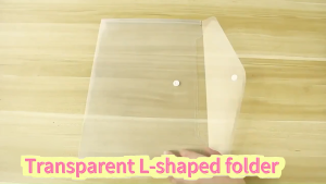 A4 Clear Sheet Protector Easy Document Filing & Storage空白文件档案试卷袋Beg dokumen lutsinar