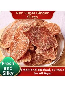 Traditional Handmade Brown Cane Sugar Ginger Candy Block