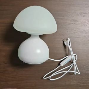 Modern Creative Mushroom Table Lamp USB Powered - LED Bedside Lamp for Living Rooms Bedrooms Study Rooms and Home Offices