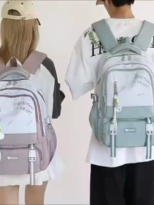 TAS ANAK SEKOLAH PEREMPUAN TAS RANSEL SEKOLAH ANAK CEWEK KAPASITAS BESAR TAS BACKPACK TERBARU ANAK SD SMP SMA MODEL BARU GAYA IMPORT 2024