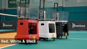 【New】LAIRTPOW LP6 Professional AI Pickleball Machine100 Ball Capacity Control via AI Voice APP & Remote