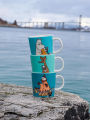 New Arabia Moomin Mug Creative Cute Nordic Style Ceramic Cup for Girls Cartoon Design Gift Idea Suitable for Children And Adults. 