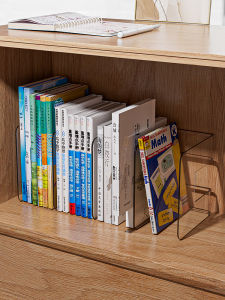 Invisible Bookshelf Desktop Organization Tool Student Book Sorting Rack Childrens Picture Book Category Divider Storage Shelf