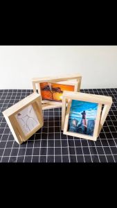 Promo/Pigora Foto/Bingkai Foto/Frame Foto Kayu Jati Ukuran 4R (10.3cm x 15.3cm)