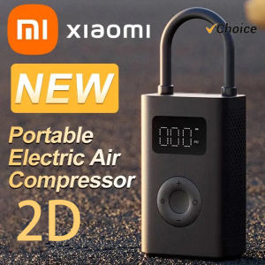 New 2025 Xiaomi Mijia Air Pump 2D 25%Speed Boost Portable Electric Air Compressor Treasure 150PSI Type-C LED Multitool Inflator