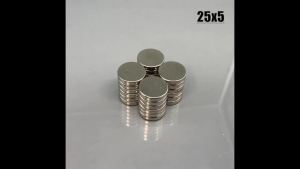 20252/5/10/20Pcs 25x5 Neodymium Magnet 25mm x 5mm N35 NdFeB Round Super Powerful Strong Permanent Magnetic imanes Disc 25*5