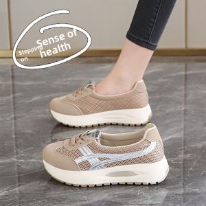 Pregnant Womens Sneaker Fall Size 34 Thick Sole Ladieswear Rocking Shoes Soft Non Slip Fat Feet Cortez