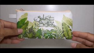 Dompet Lebaran / Amplop Lebaran Idul Fitri - Motif Hijau Daun