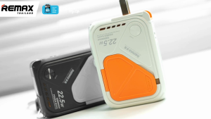 [ CCC ] Remax Wireless Power bank RPP-116 - พาวเวอร์แบงค์ มีสายชาร์จในตัว มีปลั็ก ชาร์จไร้สาย ชาร์จเร็ว 15W